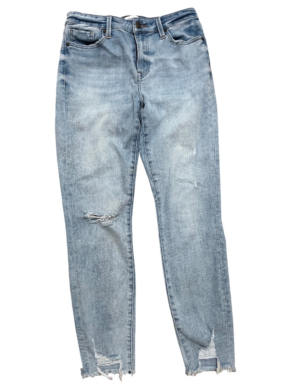 Pistola Women’s Size 27 Distressed Raw Hem Skinny Jeans